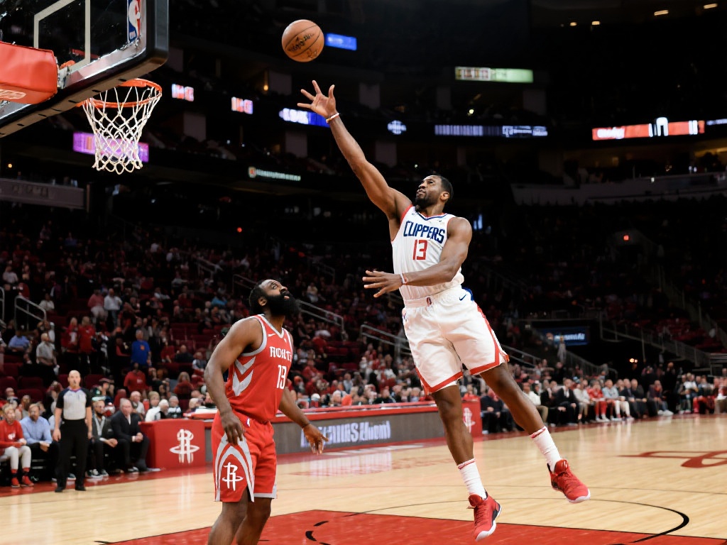 小乔丹封盖哈登 默里快攻暴扣震撼全场