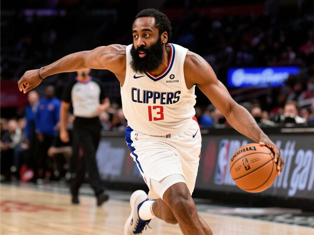 哈登砍下20分7抢断 快船力克魔术客场告捷