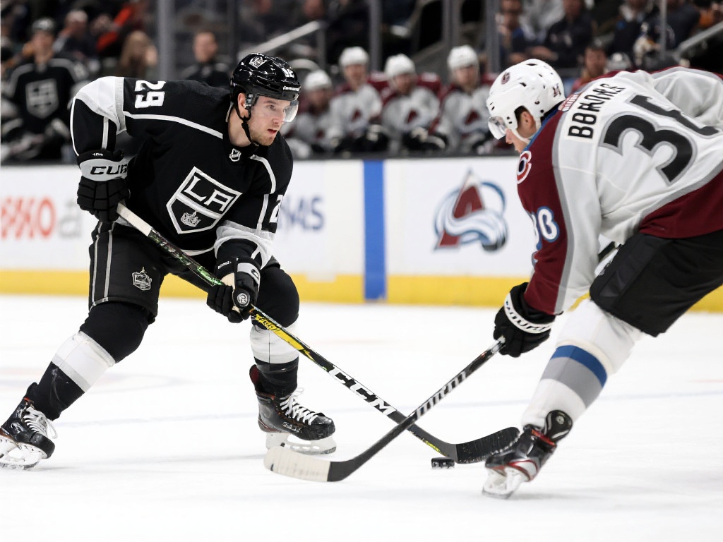 洛杉矶国王迎战科罗拉多雪崩：常规赛焦点对决