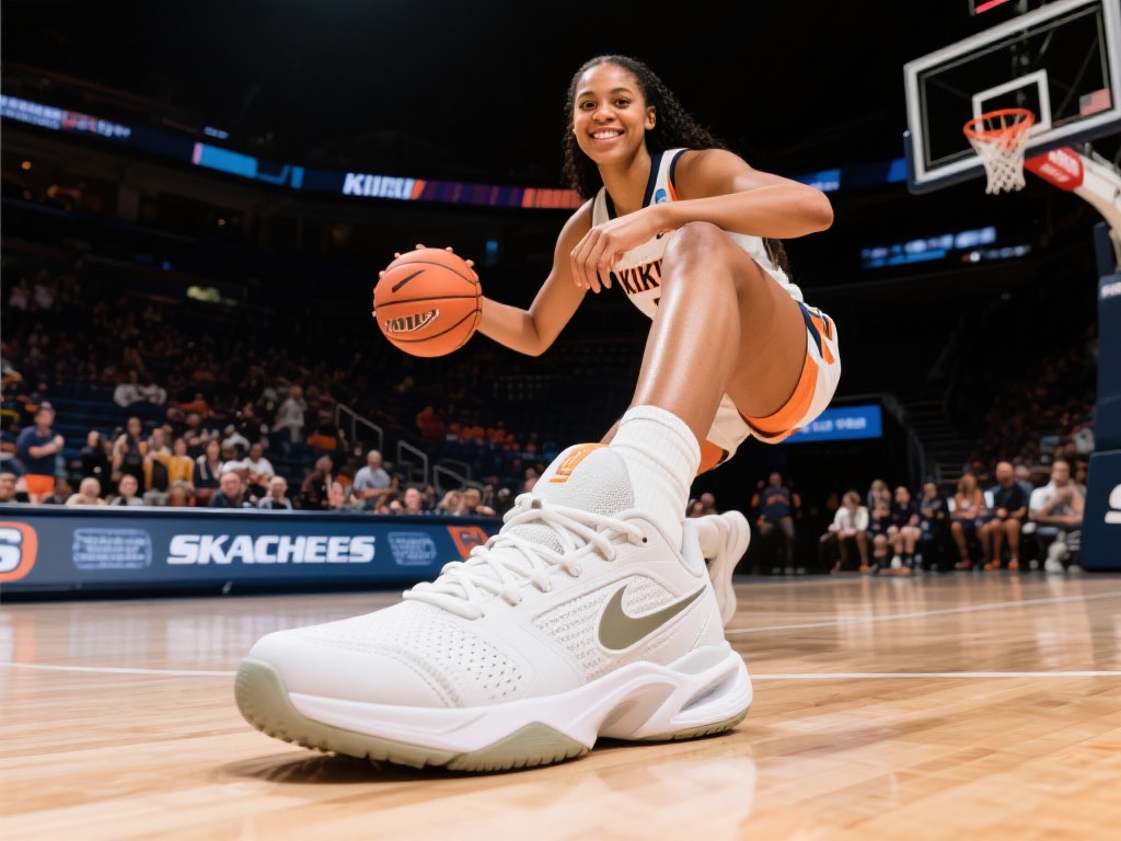 斯凯奇迎来首位大学女篮代言人基基-伊里芬，开启品牌新篇章