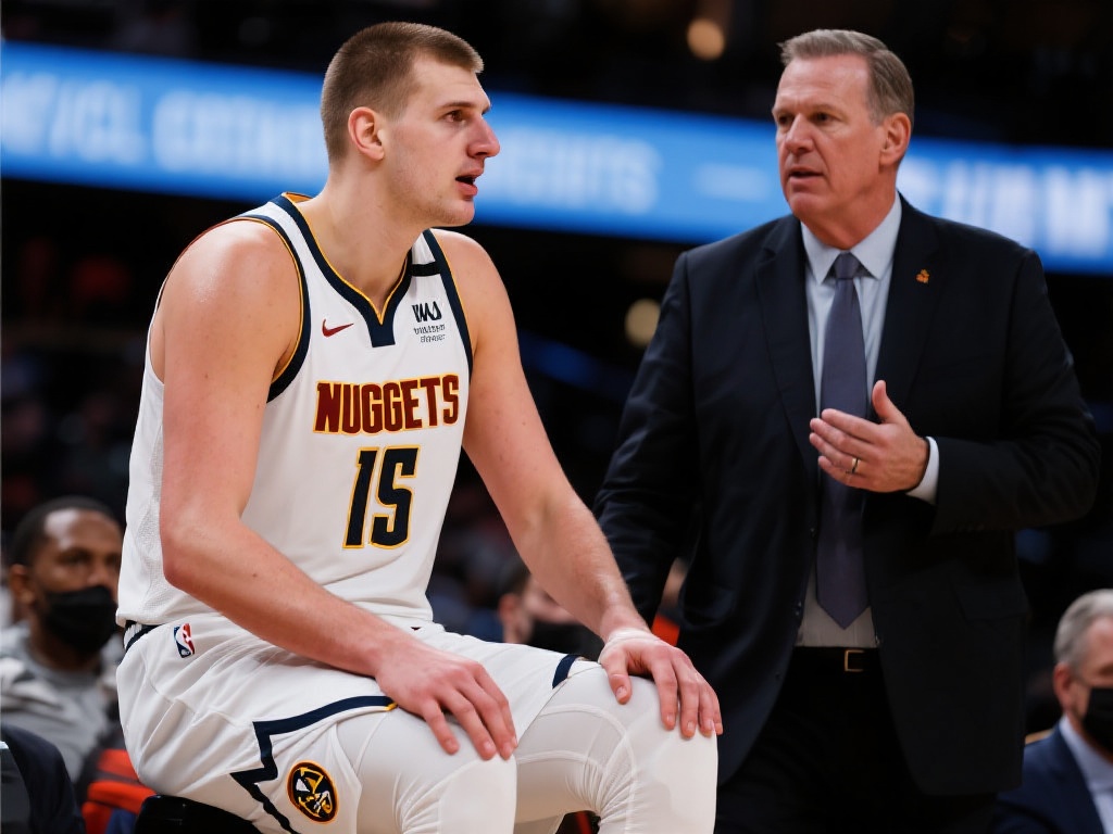 马龙：我决定让约基奇本场休战，无需讨论