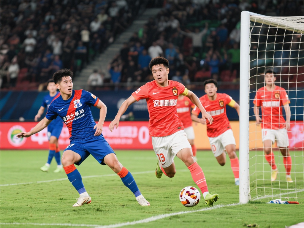 张昱杰破门助力 深圳新鹏城3-1击败上海申花