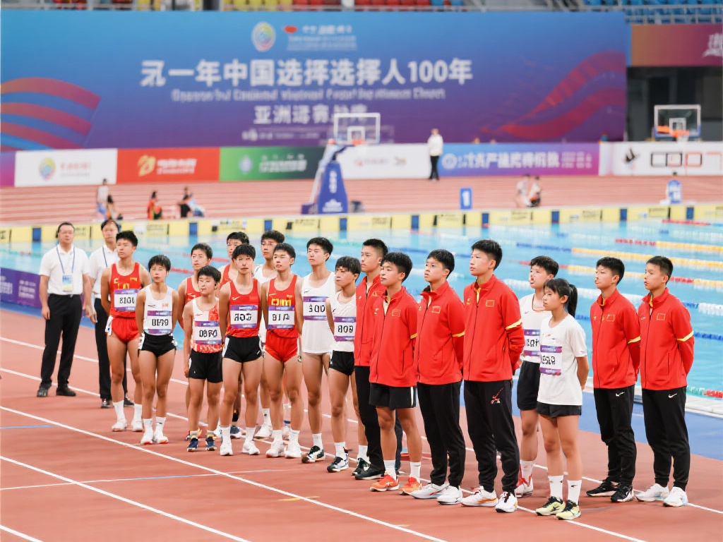 中国100名运动员征战U15世界中学生运动会